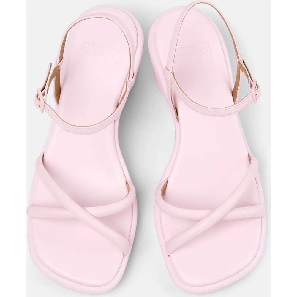 Sandalias de cuña de mujer de piel louise sandal - Camper - FashionsVida