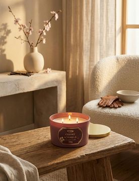 Candela profumata Cherry & Vanilla - malva