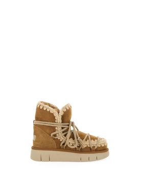 Stivaletti Eskimo lacci CAMMELLO 41