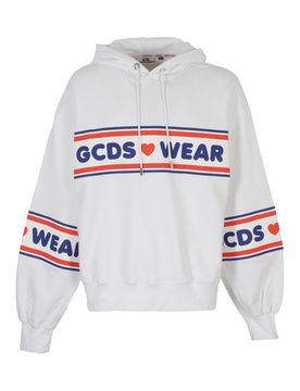Gcds Felpa con stampa logo