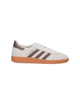 Women's Leather & Textile Sneakers with Rubber Sole