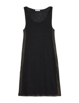 Vestido midi Mujer Negro L,XL Mujer