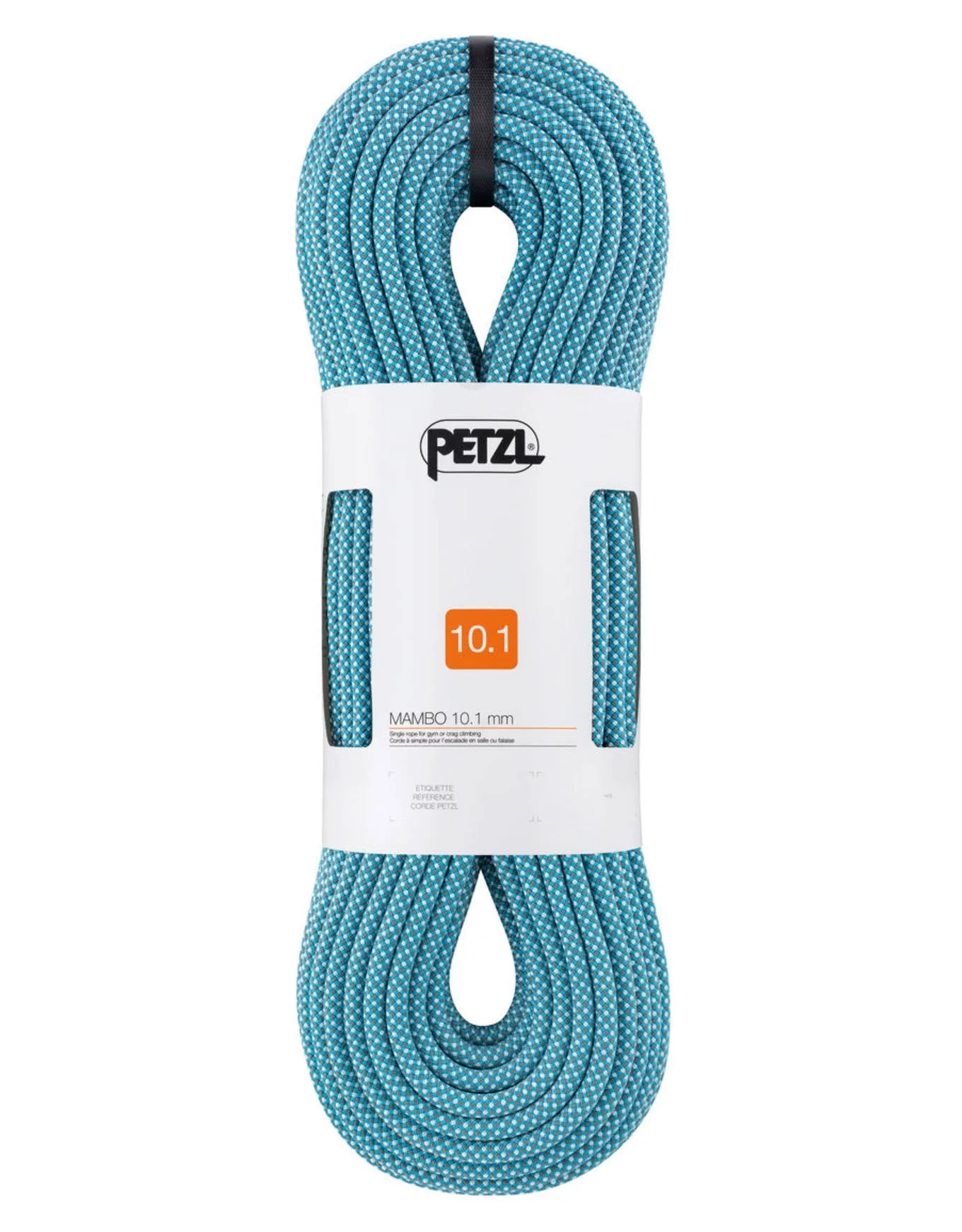Corde d'escalade à simple - Mambo 10.1 mm Turquoise - Taille 70 m - Bleu - Petzl - FashionsVida