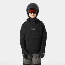 Juniors' Powder Softshell Hoodie Black 12 - Black - Male