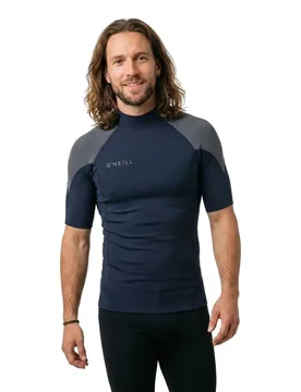 Rash Guard Manches Courtes Reactor-2 1 Mm Slate / Graphite / Smoke M - O´neill Wetsuits - FashionsVida