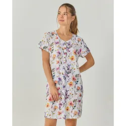 J&J Brothers - Camisola mujer escote redondo manga corta