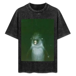 Dolphin T-Shirt Work Wear Simple Tee Shirt