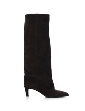Stivali in pelle NERO 39