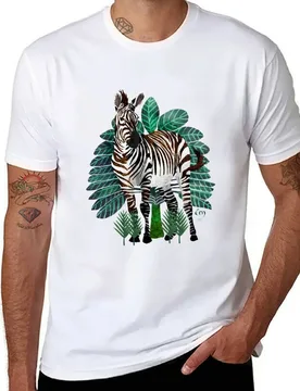 Zebra T-Shirt man t shirt designer man t shirts for men T-Shirt - Aliexpress - FashionsVida