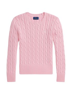 Light & Natural Cotton Sweater for Girls - Mini Style