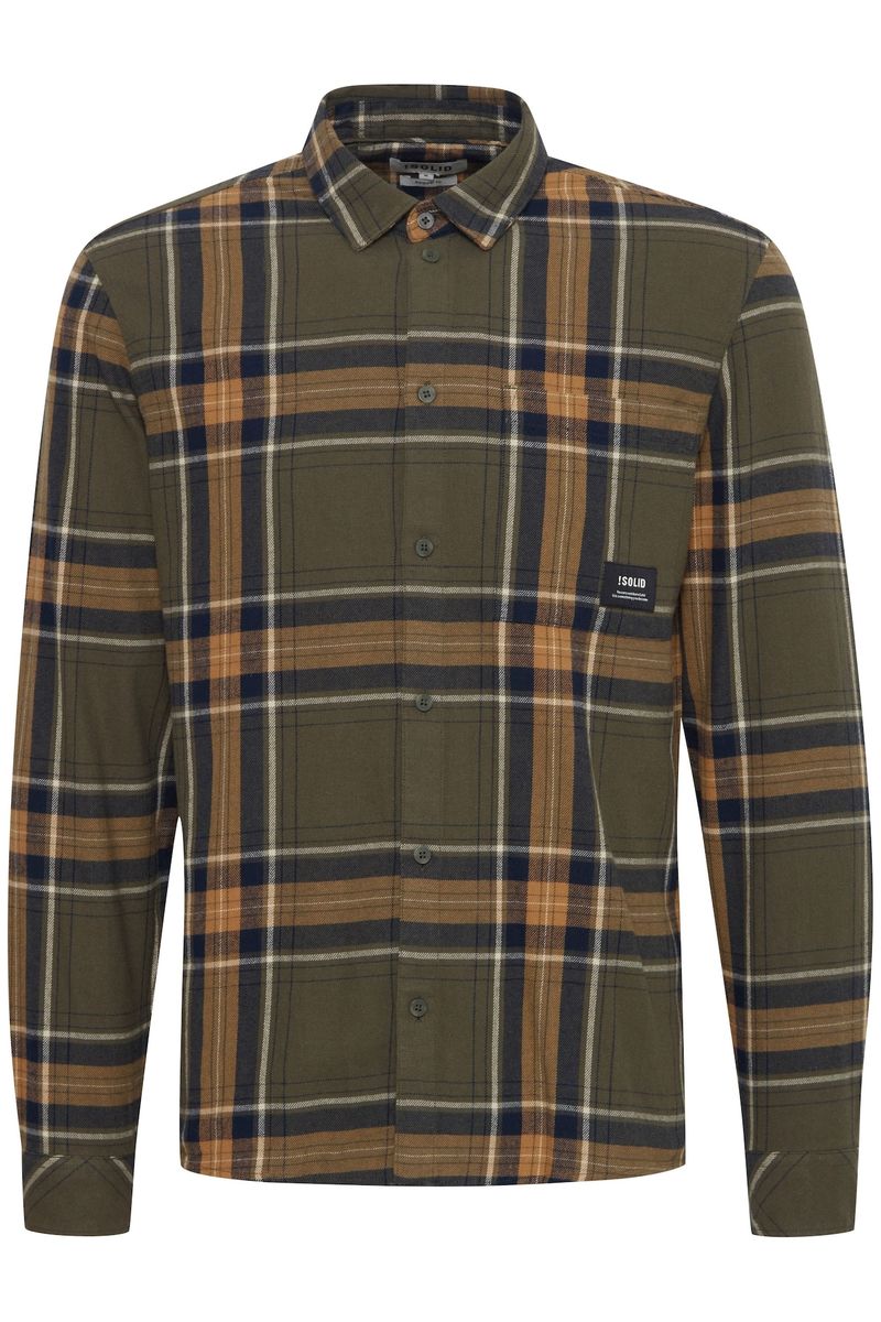 Solid Camisa 'Brandt' verde