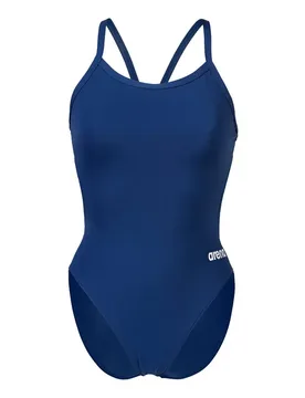 Team Challenge Solid Swimsuit Navy / White 30 Women - Arena - FashionsVida