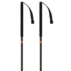 Bâtons Vertical Black / Orange 125 cm Homme