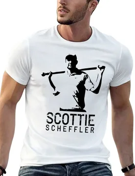 Rising Star Scottie Scheffler T-Shirt man graphic t shirt t shirt man plain T-Shirt - Aliexpress - FashionsVida