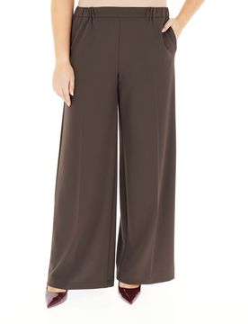 Pantalone wide leg TESTA DI MORO S