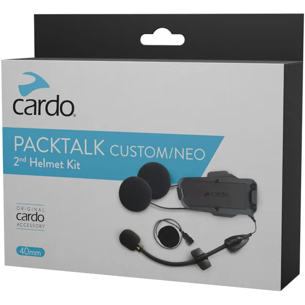 Kit Audio Secondo Casco ACC00015per PACKTALK NEO; CUST taglia un - Cardo - FashionsVida