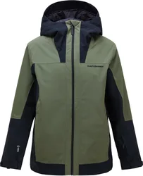 Veste de ski isolante - M Rider Tech 2L Insulated Shell Jacket Pine Needle Black - Taille L - Vert