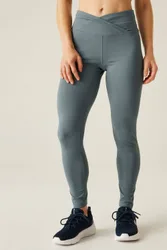 Women's Revived Gym Leggings Pants in Dark Grey Size: 18 - Dark Grey - Size: 18