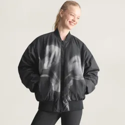 Bomber by Stella McCartney Woven Printed XL Black / White