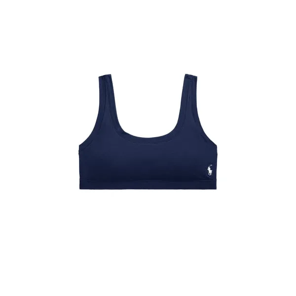 Polo Brassière en coton mélangé - Ralph Lauren - FashionsVida
