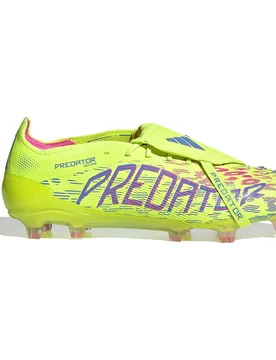 Chaussures De Football Predator Elite Fold Over Tongue Fg Lucid Lemon / Lucid Pink / Blue Fusion EU 39 1/3 - Adidas - FashionsVida