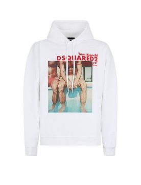 Sudadera con capucha - Hoodie blanco L