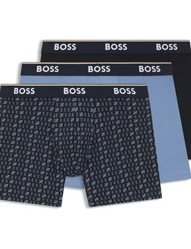 Boxers 50554438 3 Unités Open Blue 2XL