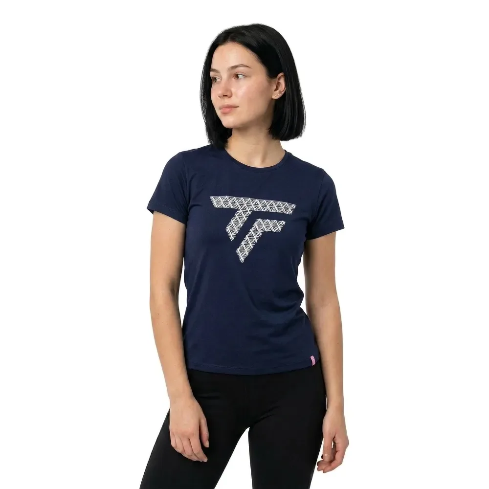 Training Short Sleeve T-shirt Marine L - Tecnifibre - FashionsVida