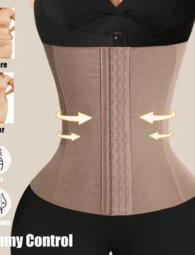 Pieza Faja Moldeadora de Cintura Moldeador Corporal Reductor de Abdomen Moldeadores Corporales Corsé para Mujeres Ropa Moldeadora para Mujeres Contro - Shein - FashionsVida