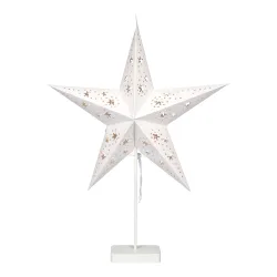 LED-Stern „Lampion“ weiss