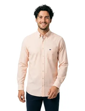 Chemise à Manches Longues 16138320 Tangerine 4XL