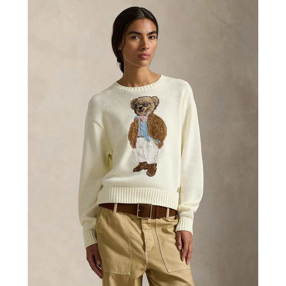 Jersey de algodón con Polo Bear - Polo Ralph Lauren - FashionsVida