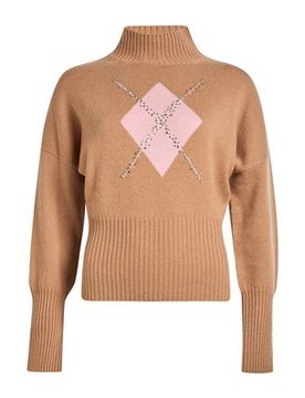 Cuello alto Mujer Camel L,S,XL,XS Mujer