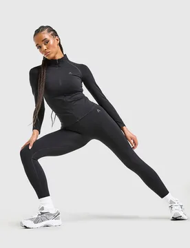 Womens Leggings Muse Seamless - Nero, nero nero Donna taglia M - MONTIREX - FashionsVida