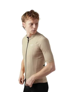 Maglia A Maniche Corte Ride Beige