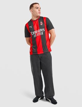 Mens Prima Maglia AC Milan 2026/27 - Rosso, rosso rosso Uomo taglia M