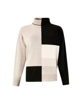 Maglie donna d.exterior - f--color block over dolc - nero