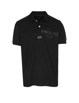 Poloshirt schwarz M herren