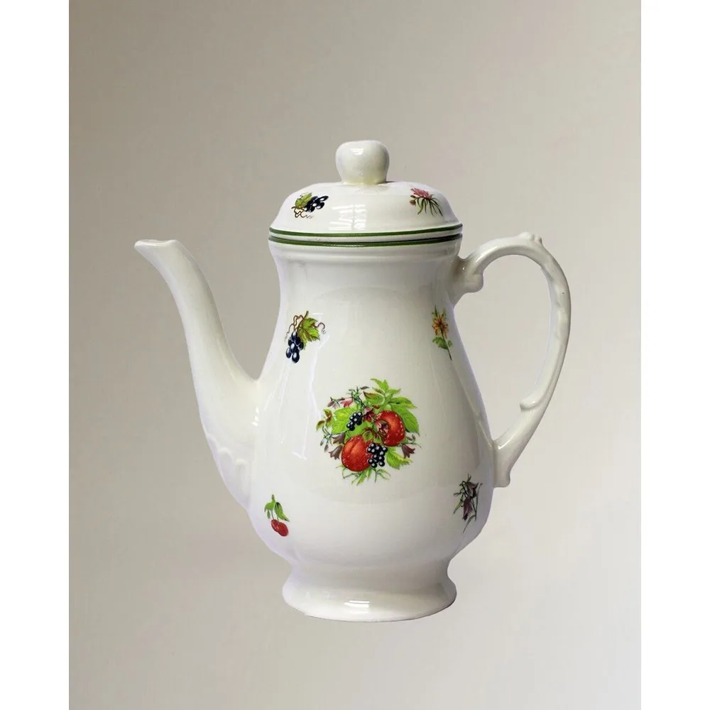 Cafetera Flores y Frutas - San Claudio - FashionsVida