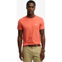 Camiseta de hombre en algodón orgánico con logotipo Essential