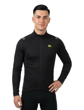 Maglia A Maniche Lunghe R-ev1 Warm Race Black