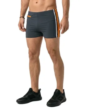 Swimming Brief Dark Grey 10 Men - Aquafeel - FashionsVida