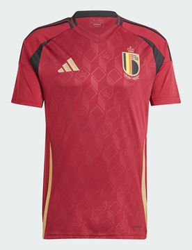 Maglia Home 24 Belgium 2XL Team Coll Burgundy 2