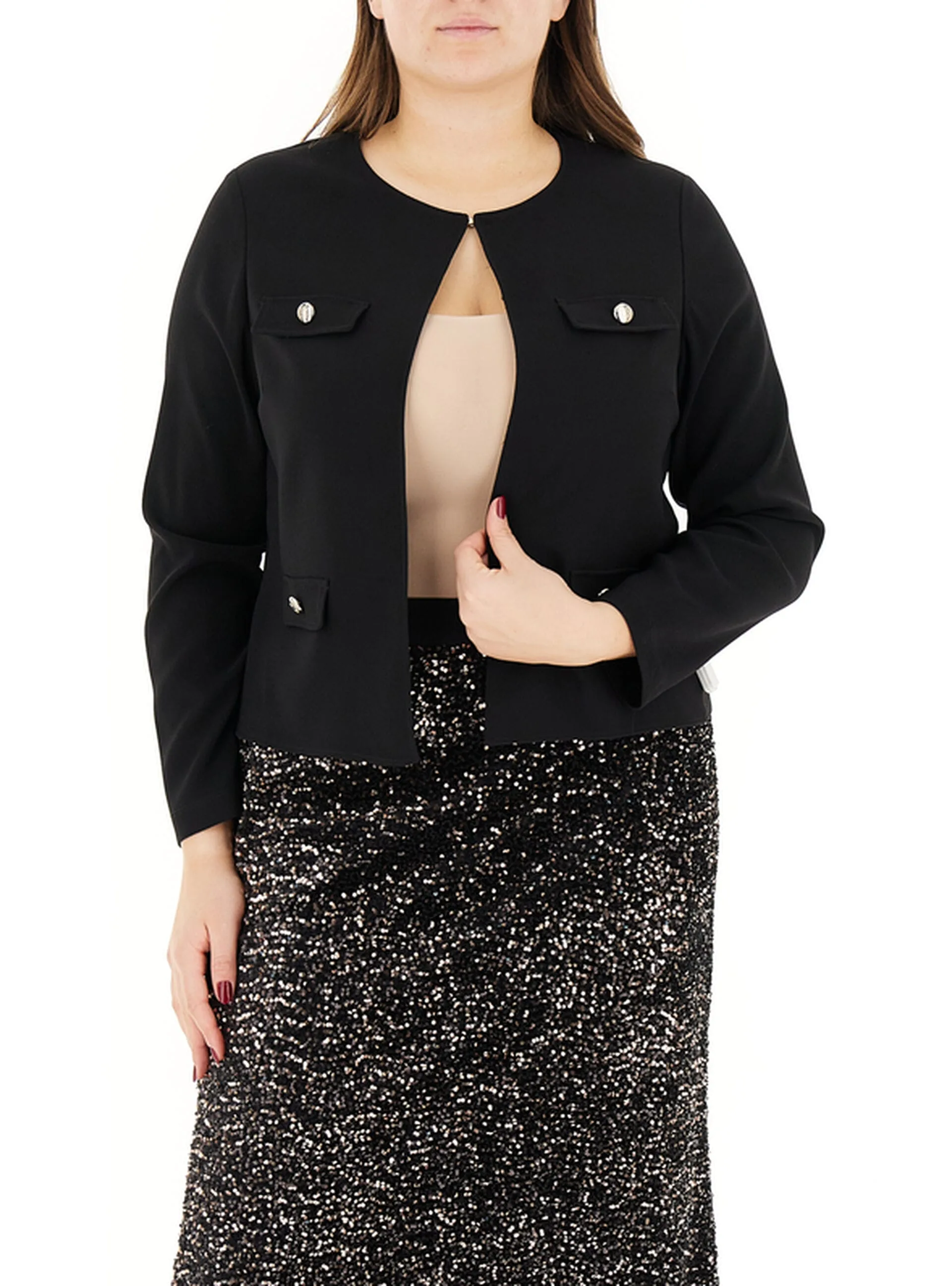 Giacca maniche lunghe NERO 54 - ELENA MIRO' - FashionsVida