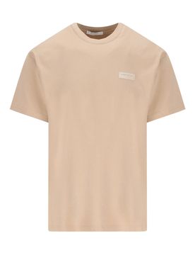 T-shirt in Cotton with Paris Gros Grain
