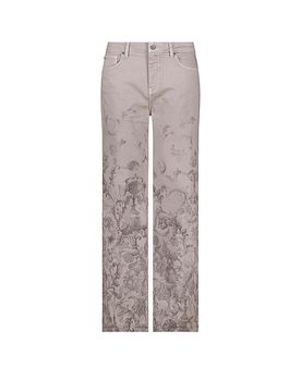Monari Jeans Wide Leg beige 34