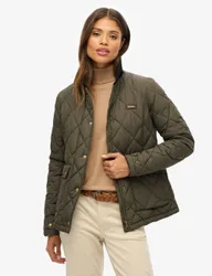 Quilted Jacket Khaki female