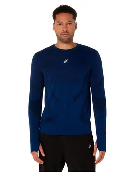 Maglietta A Maniche Lunghe Road Seamless Midnight XL