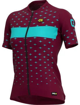 Maglia A Maniche Corte Prr Stars Bordeaux / Turquoise - Ale - FashionsVida