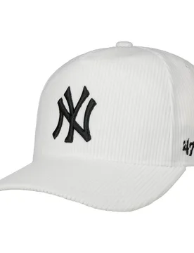 MLB Yankees Thick Cord Cap by - white - Herren - Size: One Size - 47 Brand - FashionsVida